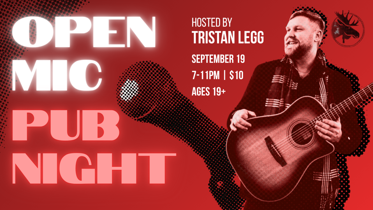 Open Night Pub Night Banner Website